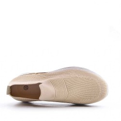 Basket en textile pour femme