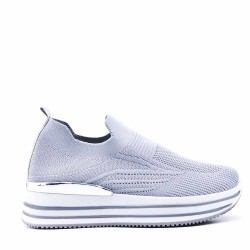 Basket en textile pour femme