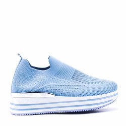 Basket en textile pour femme