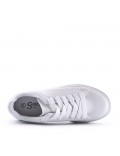 Women's faux leather sneaker