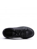 Women's faux leather sneaker