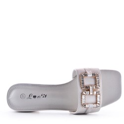Claquette Femme en simili cuir