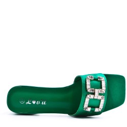 Claquette Femme en simili cuir
