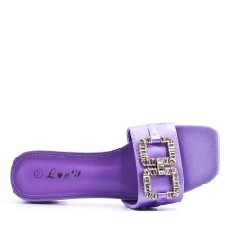 Claquette Femme en simili cuir
