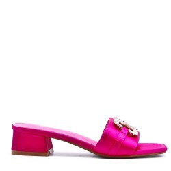 Claquette Femme en simili cuir