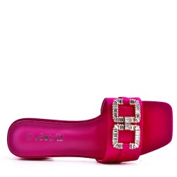 Claquette Femme en simili cuir