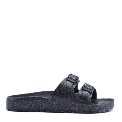 Slip en materiales mixtos para mujer