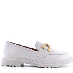 Derby en simili cuir 