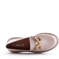 Derby en simili cuir 