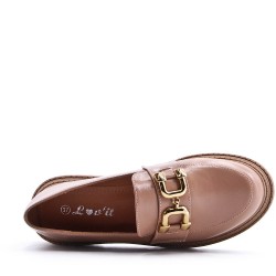 Derby en simili cuir 