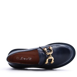 Derby en simili cuir 