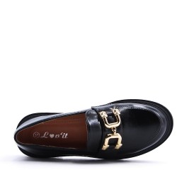 Derby en simili cuir 