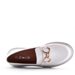 Derby en simili cuir 