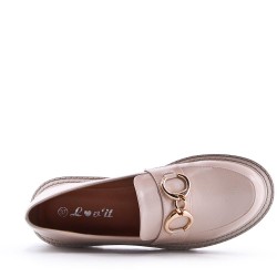 Derby en simili cuir 