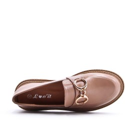 Derby en simili cuir 