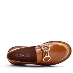 Derby en simili cuir 