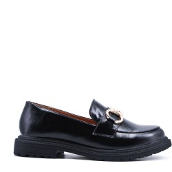 Derby en simili cuir 