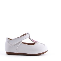 Ballerine fille en simili cuir 