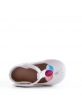 Ballerine fille en simili cuir 