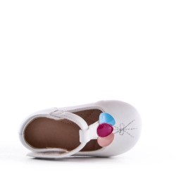 Ballerine fille en simili cuir 