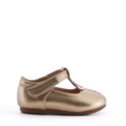 Ballerine fille en simili cuir 