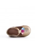 Ballerine fille en simili cuir 