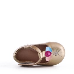 Ballerine fille en simili cuir 