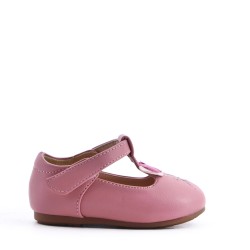 Girl's ballerina in faux leather