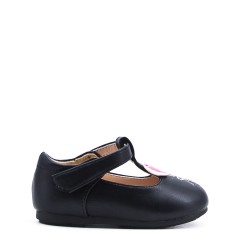 Ballerine fille en simili cuir 