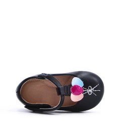 Ballerine fille en simili cuir 