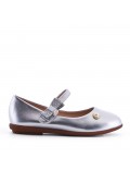 Ballerine fille en simili cuir 