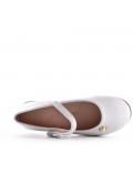 Ballerine fille en simili cuir 