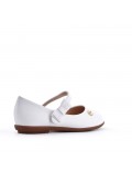 Ballerine fille en simili cuir 