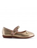 Ballerine fille en simili cuir 