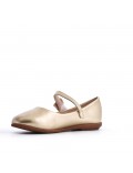 Ballerine fille en simili cuir 