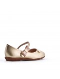 Ballerine fille en simili cuir 