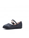 Ballerine fille en simili cuir 