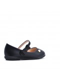 Ballerine fille en simili cuir 