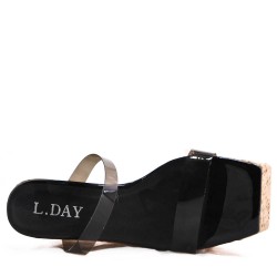 Composite sandal with platform