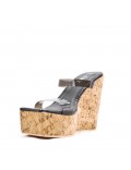 Composite sandal with platform