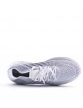 Men's textile lace-up basket