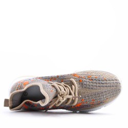 Cesta textil con cordones para hombre