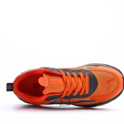 Zapatillas de baloncesto para hombre con cordones de materiales mixtos