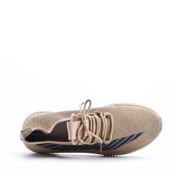 Cesta textil con cordones para hombre