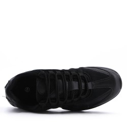 Zapatillas de baloncesto para hombre con cordones de materiales mixtos