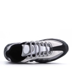 Zapatillas de baloncesto para hombre con cordones de materiales mixtos