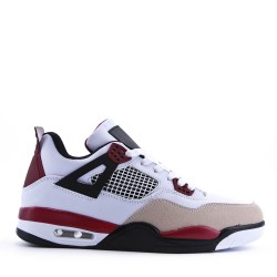 Zapatillas de baloncesto para hombre con cordones de materiales mixtos
