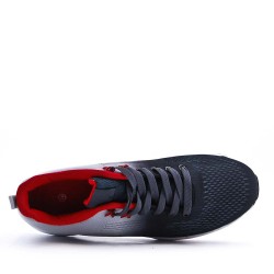 Men's textile lace-up basket