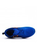 Men's textile lace-up basket