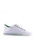 Women's faux leather sneaker